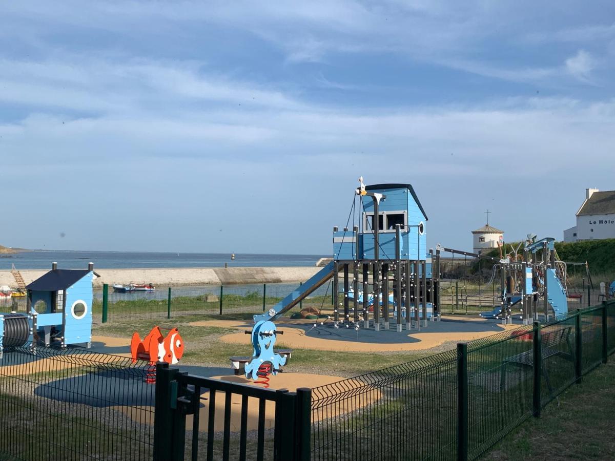 Duplex Vue Mer - Plage A 100M- 4 Lits - Parking Sous Sol Audierne Exterior foto
